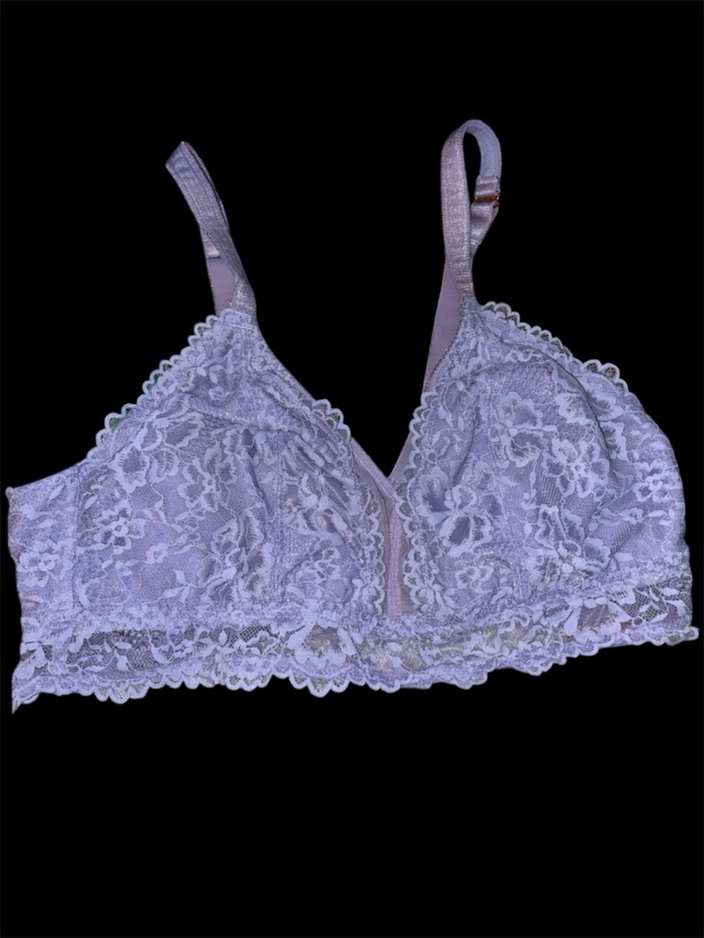 Savage X Fenty Floral Lace & Mesh Bralette